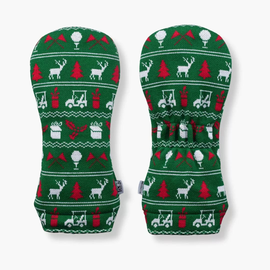 PRG Golf Green Ugly Sweater Limited Edition Collection Driver Head Cover