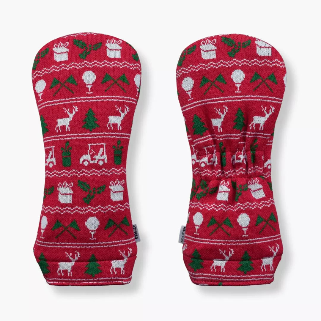 PRG Golf Red Ugly Sweater Limited Edition Collection Driver Head Cover
