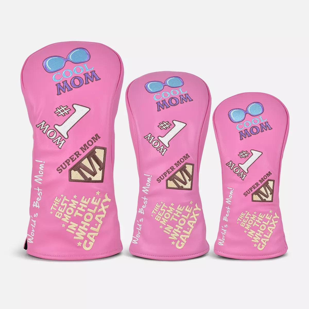 PRG Golf Originals Collection Super Cool Mom #1 Mom Driver Fairway & Rescue Head Cover Set