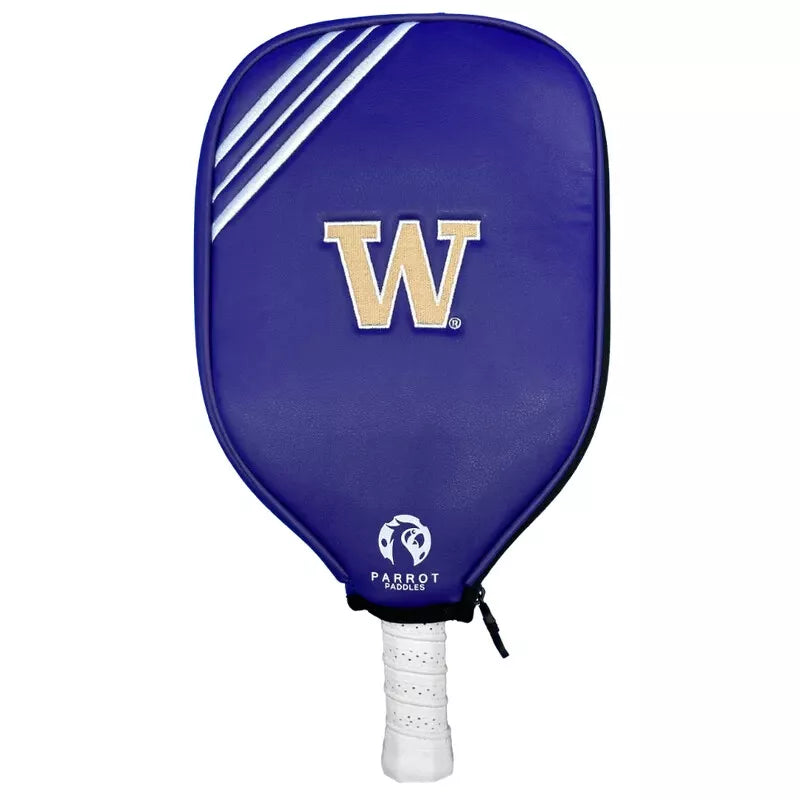 Parrot Paddles Washington Huskies Pickleball Paddle Cover (NCAA)