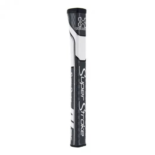 SuperStroke (Authentic) Traxion Dark Gray & White Pistol GT 2.0 Putter Grip