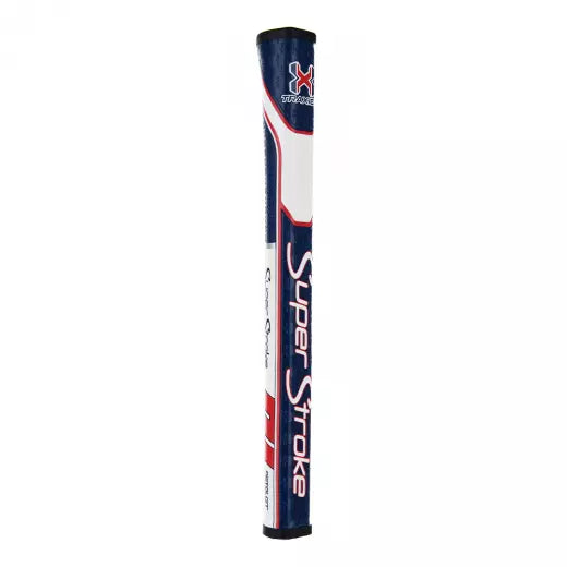 SuperStroke (Authentic) Traxion Red White & Blue Pistol GT 1.0 Putter Grip
