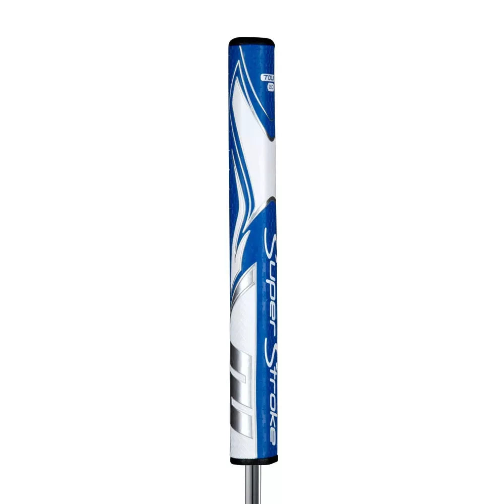 SuperStroke (Authentic) Zenergy Blue & White Tour 2.0 Putter Grip
