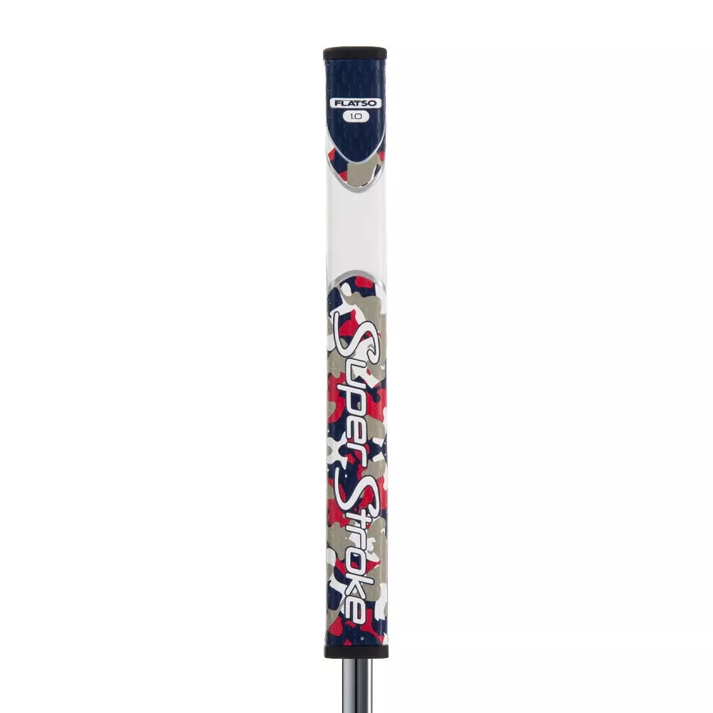 SuperStroke (Authentic) Zenergy Red White & Blue Camo Flatso 1.0 Putter Grip