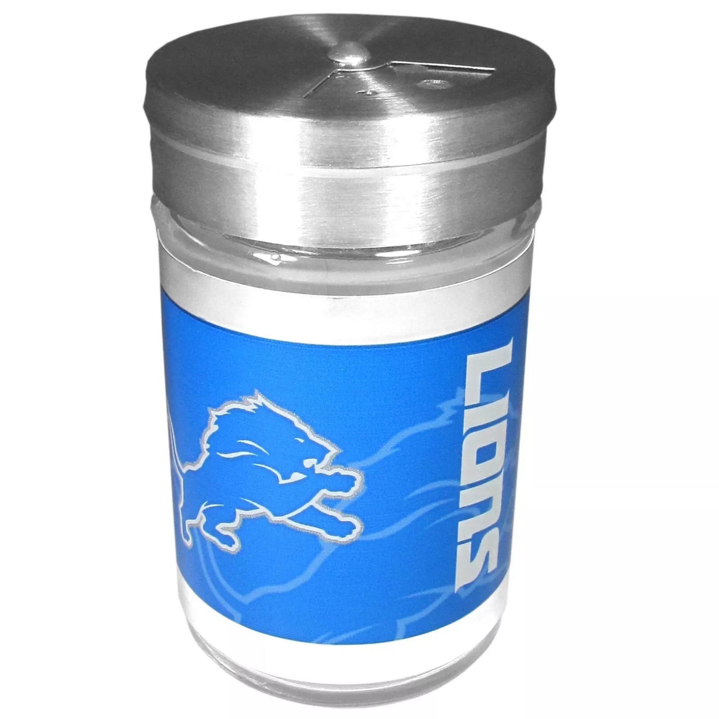 Siskiyou Gifts Detroit Lions Glass Tailgater Seasoning Shaker, NFL Licensed