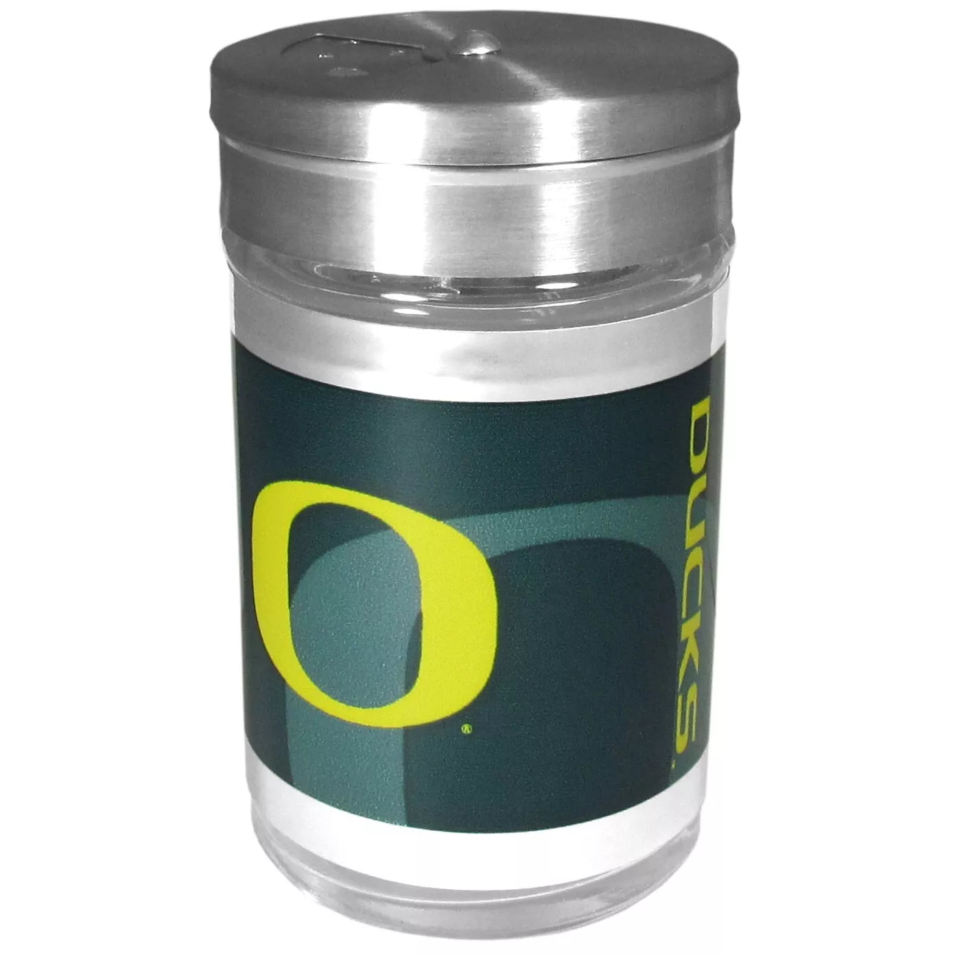 Siskiyou Gifts Oregon Ducks Glass Tailgater Seasoning Shaker, NCAA Licensed