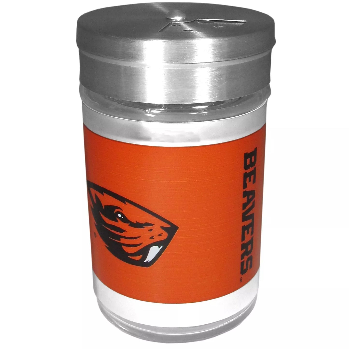 Siskiyou Gifts Oregon State Beavers Glass Tailgater Seasoning Shaker, NCAA Licensed