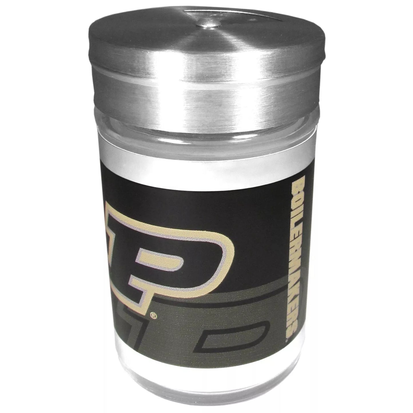 Siskiyou Gifts Purdue Boilermakers Glass Tailgater Seasoning Shaker, NCAA Licensed