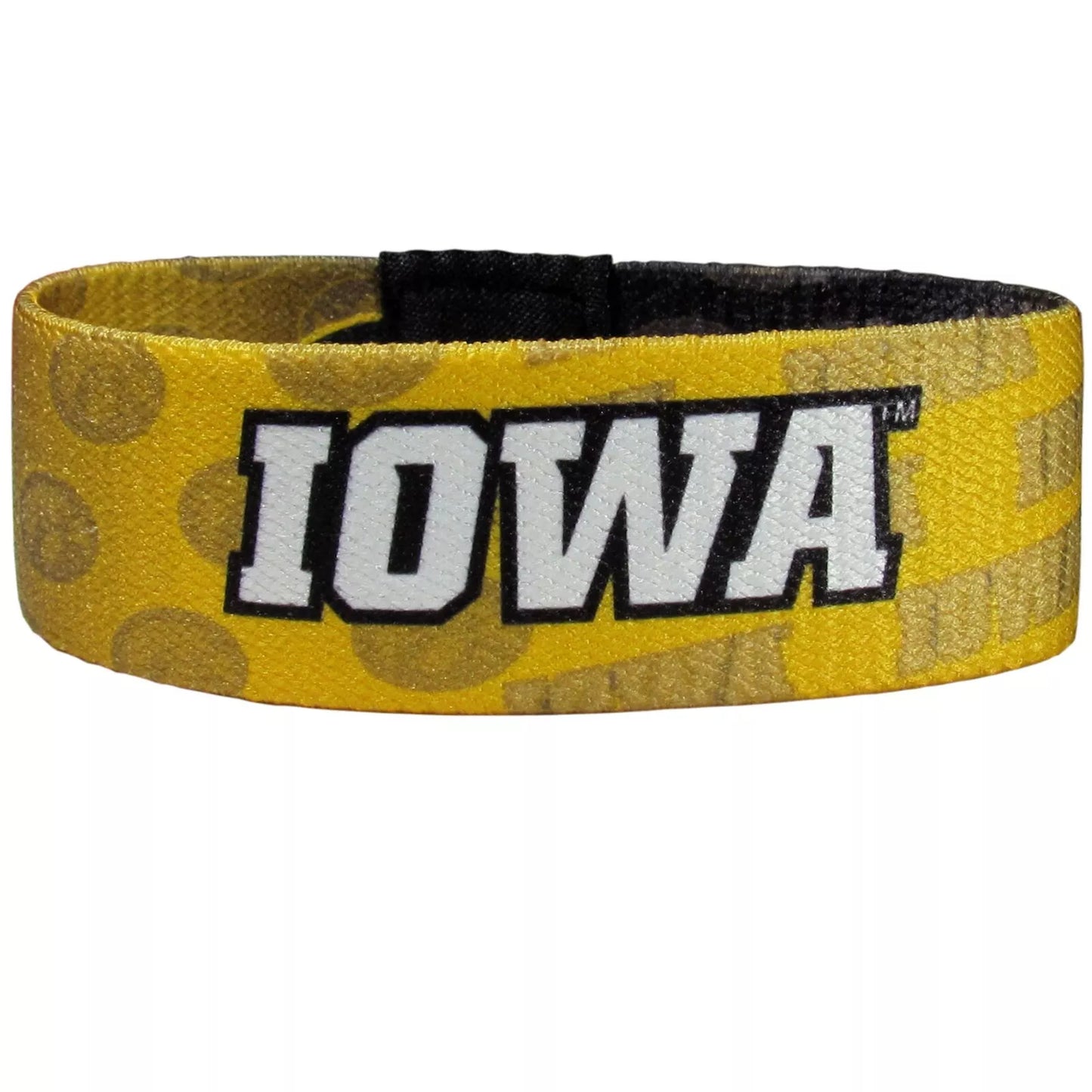 Siskiyou Gifts Iowa Hawkeyes Stretch Bracelet, NCAA Licensed