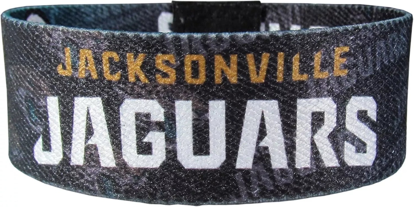 Siskiyou Gifts Jacksonville Jaguars Stretch Bracelet, NFL Licensed