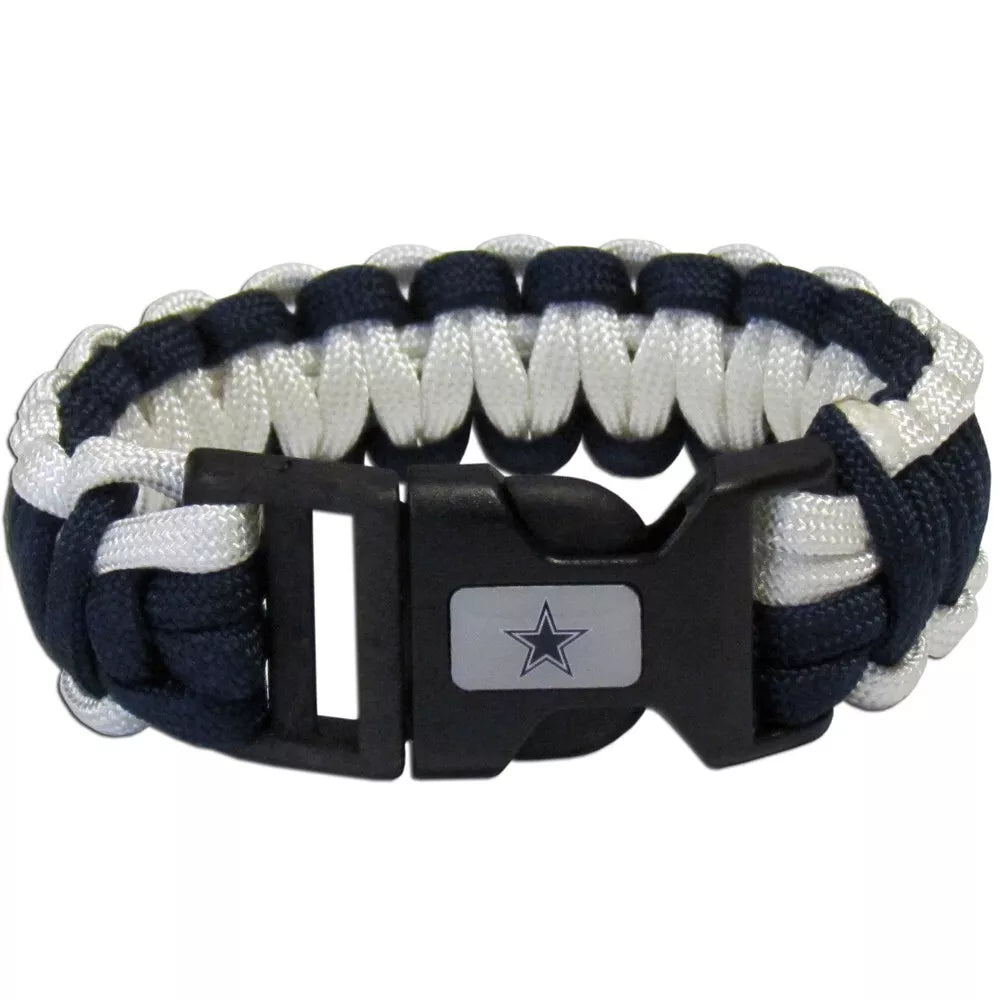 Siskiyou Gifts Dallas Cowboys Survivor Bracelet, NFL Licensed