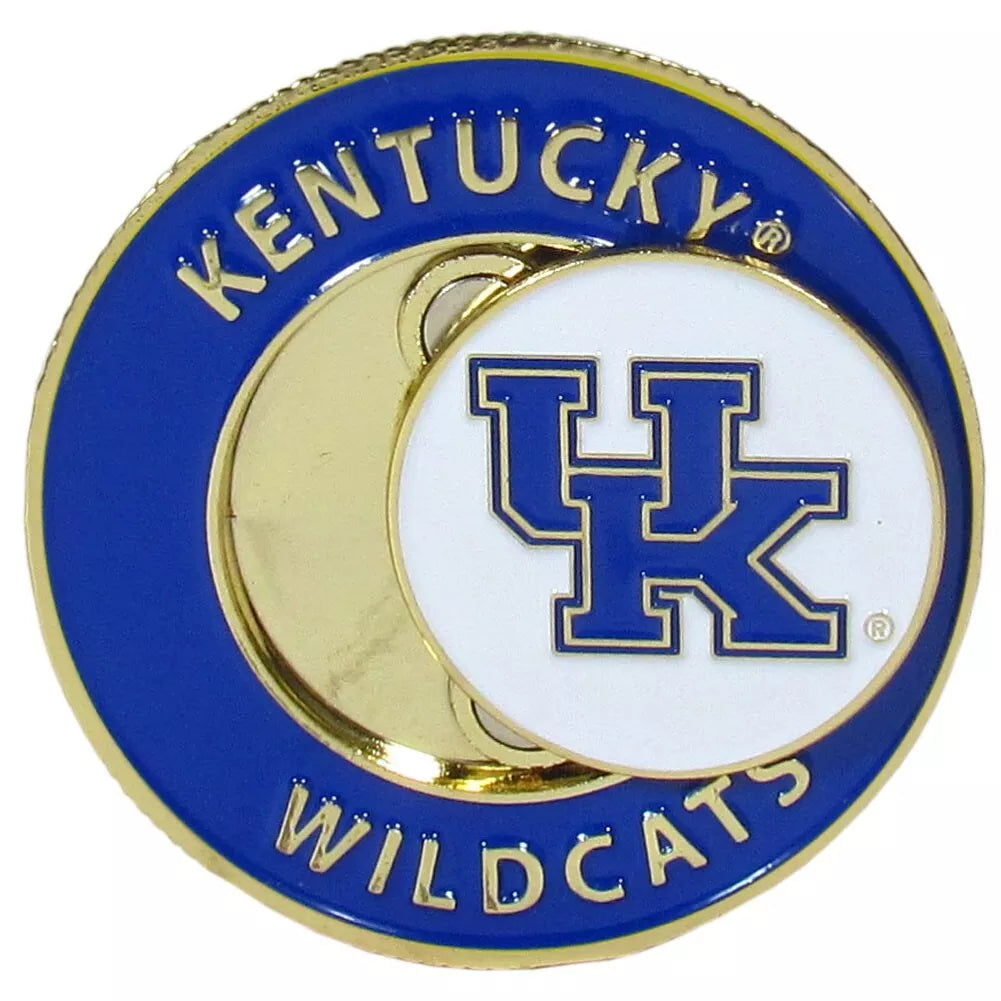 Siskiyou Gifts Kentucky Wildcats 1.75" Diameter Team Logo Coin Golf Ball Marker, NCAA Licensed