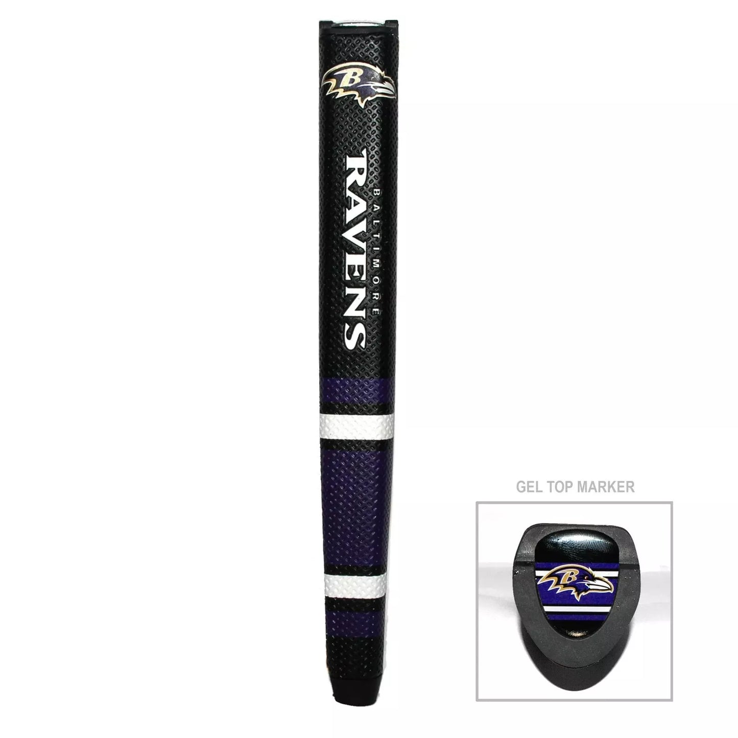 Team Golf Baltimore RavensOversized Pistol Putter Grip NFL Licensed