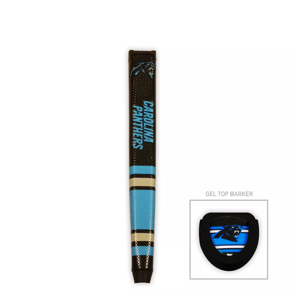 Team Golf Carolina Panthers Oversized Pistol Putter Grip NFL Licensed