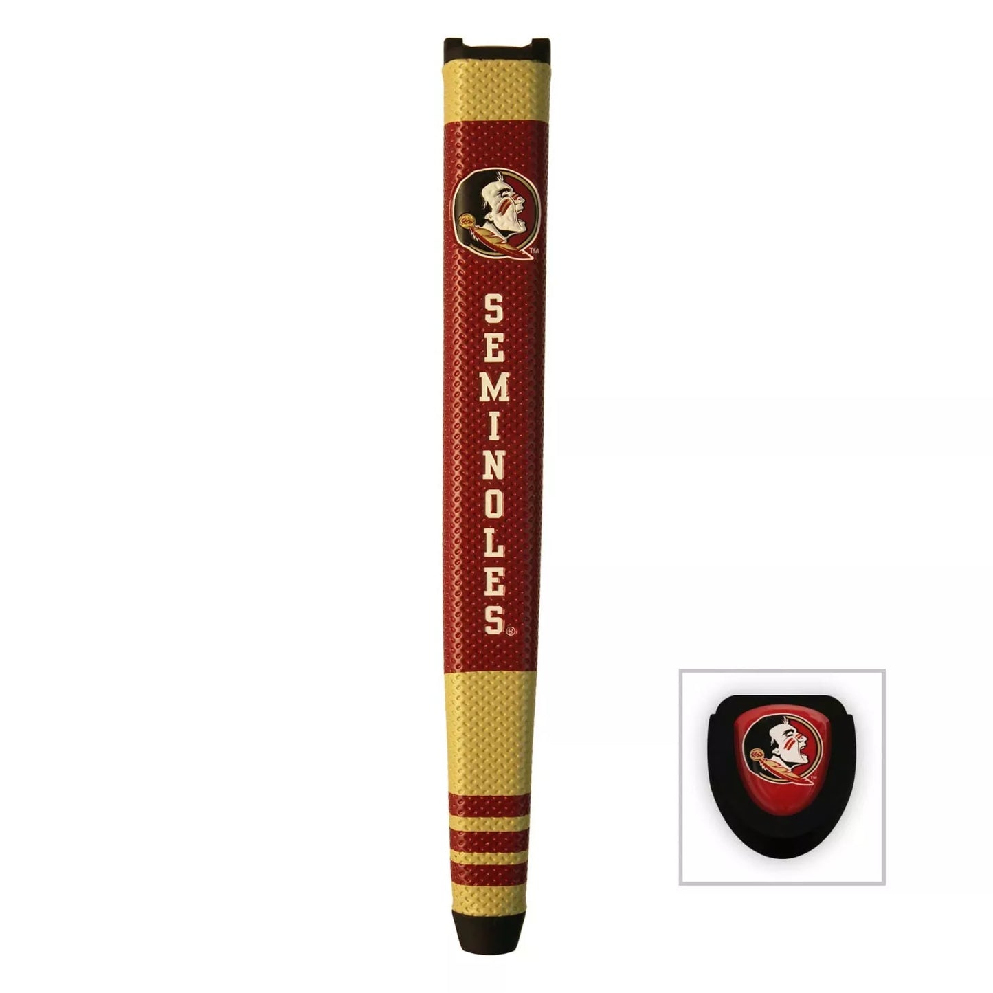 Team Golf Florida State Seminoles Oversized Pistol Putter Grip NCAA Licensed