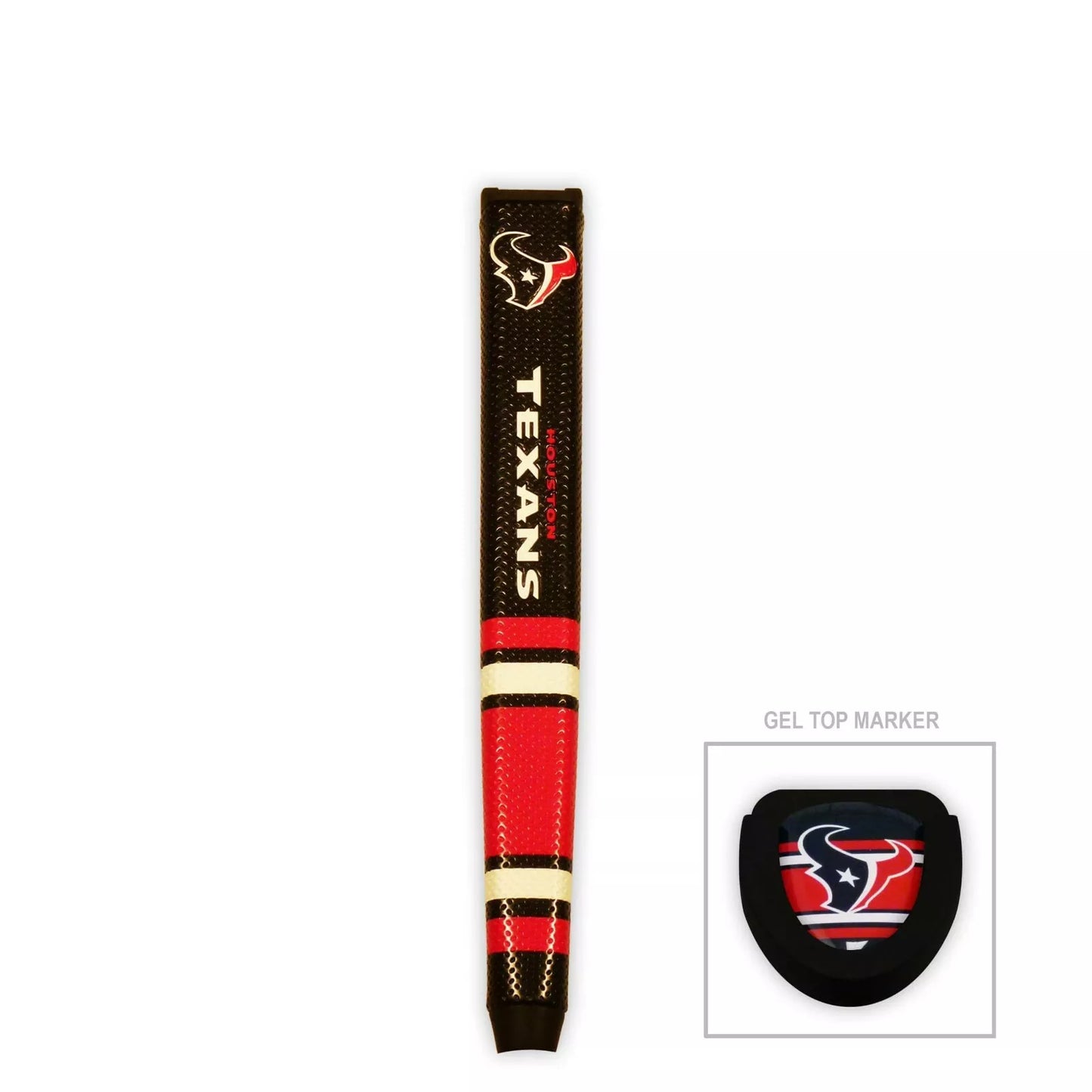 Team Golf Houston Texans Oversized Pistol Putter Grip NFL Licensed