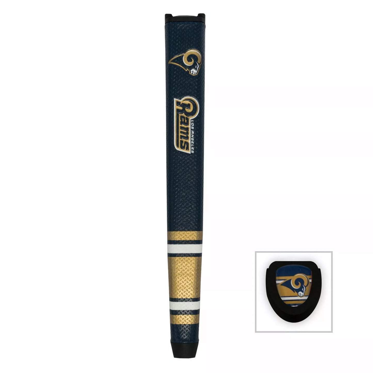 Team Golf Los Angeles Rams (Navy Blue) Oversized Pistol Putter Grip NFL Licensed