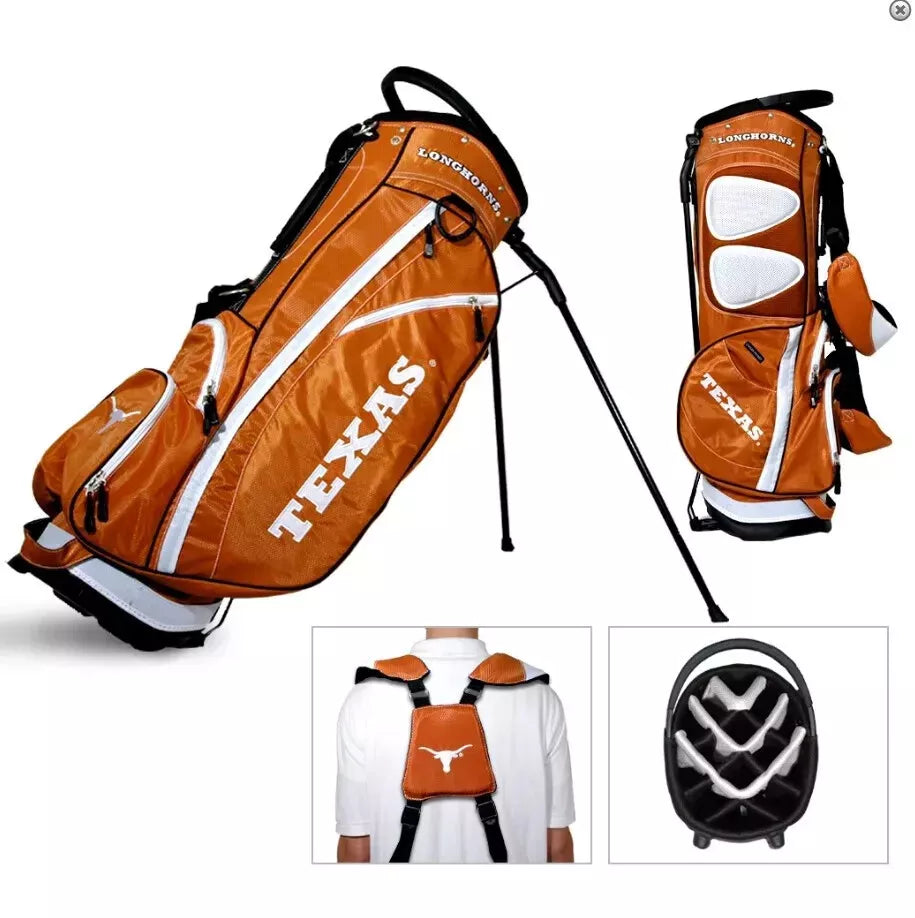Team Golf Texas Longhorns Fairway Stand Golf Bag NCAA Licensed