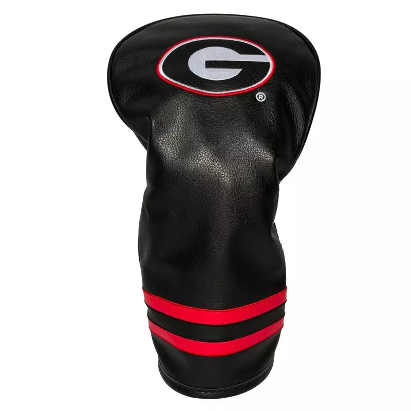 Team Golf Georgia Bulldogs Vintage Form Fitting Driver Head Cover NCAA Licensed