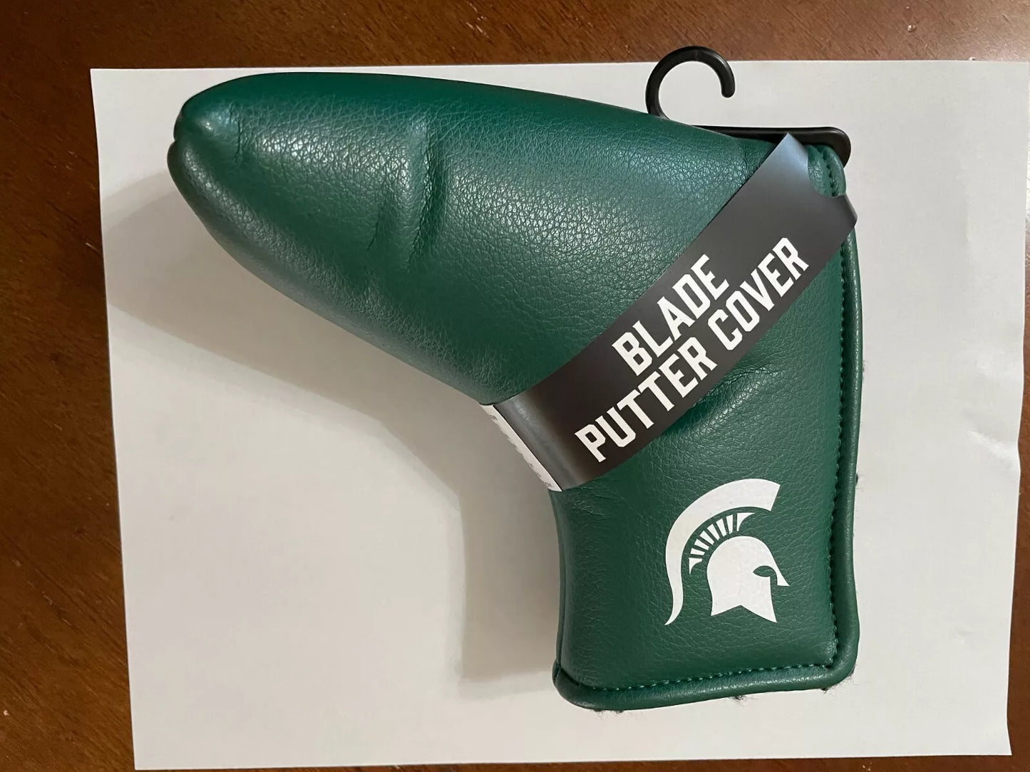 Team Golf Michigan State Spartans Tour Blade Putter Cover Stamped Logo NCAA Licensed
