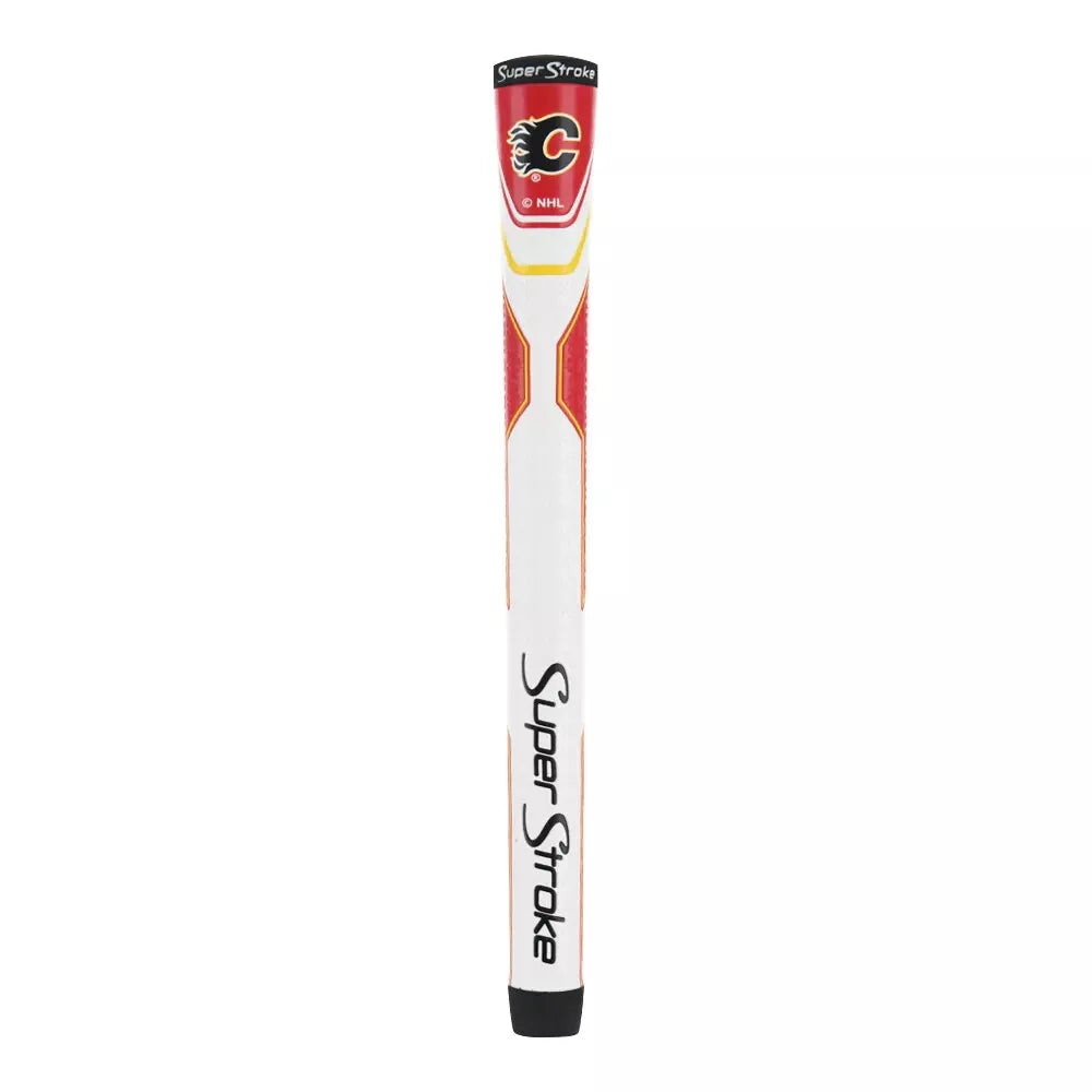 SuperStroke (Authentic) Calgary Flames Swing Club Grip ( Irons & Woods) NHL Licensed