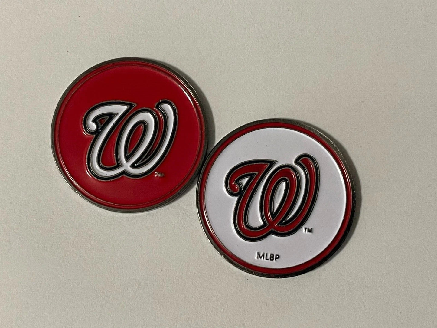 Washington Nationals 1" Diameter Magnetic Golf Ball Marker