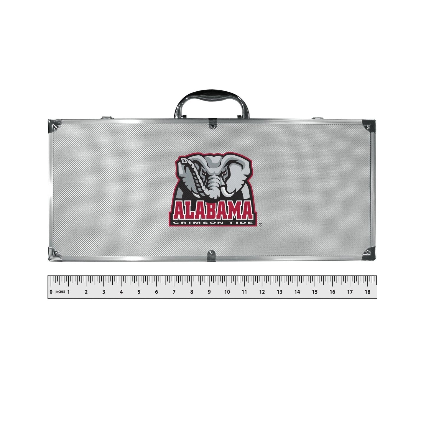 Siskiyou Gifts Alabama Crimson Tide 8 Piece Tailgater BBQ Set w/Metal Case, NCAA Licensed