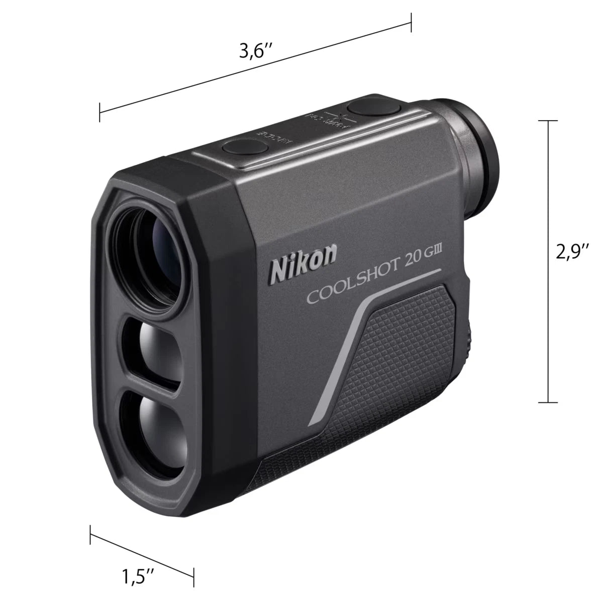 Nikon Coolshot 20i GII 6x20 Golf Laser Rangefinder