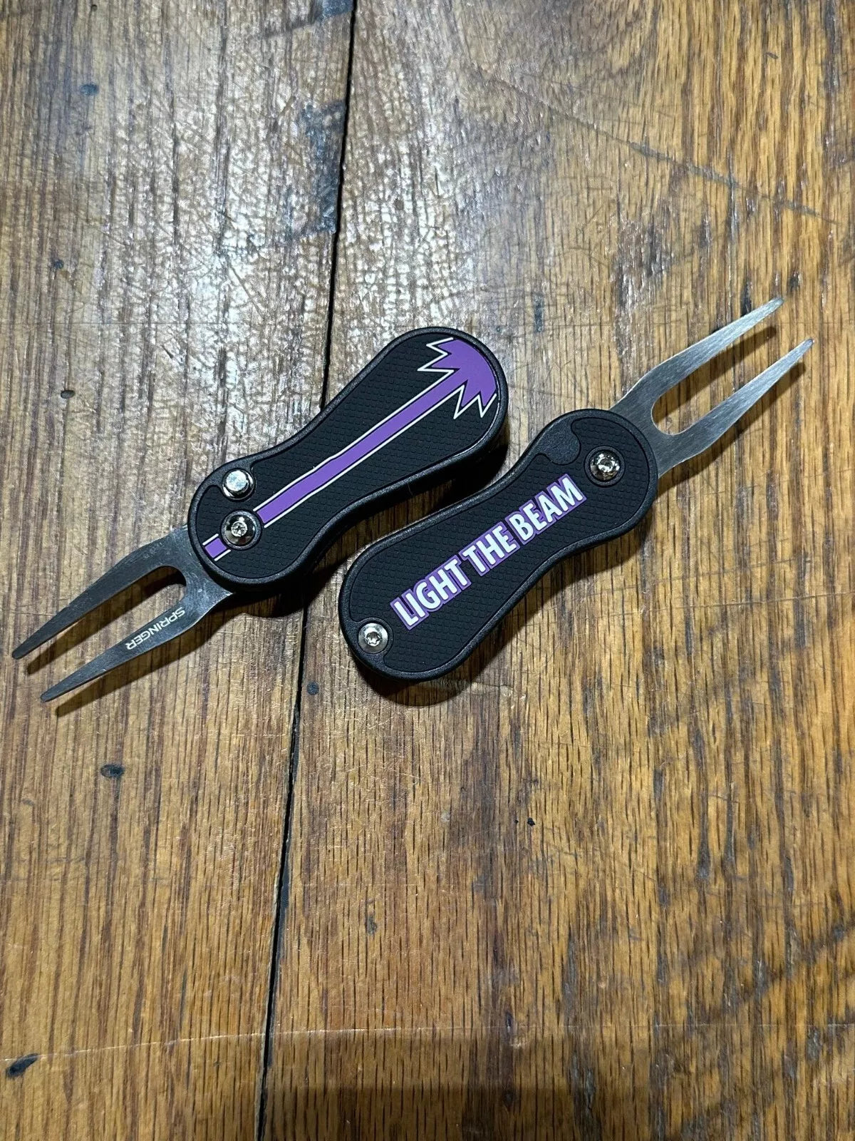 PRG Golf Sacramento Kings Limited Edition "Light The Beam" Springer Divot Tool