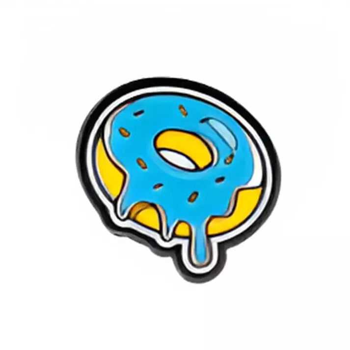 Sweet Rollz Authentic Blue Homer Simpson Doughnut Golf Ball Marker Apx. 1" X 1"