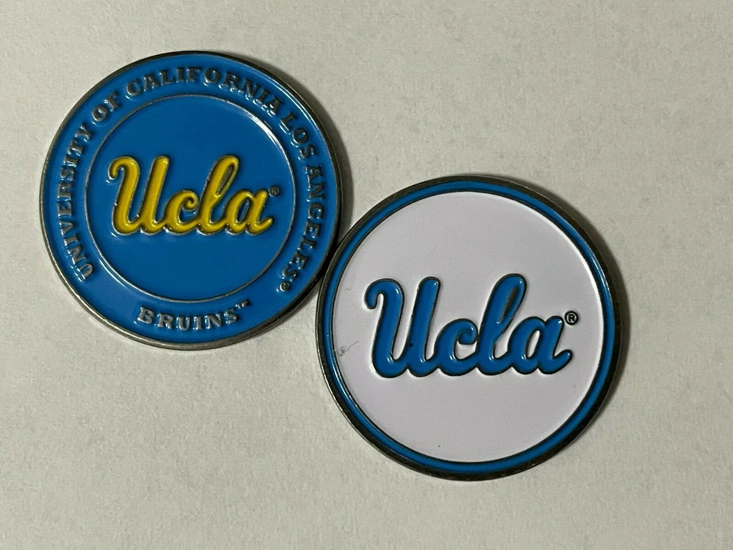 UCLA Bruins 1" Diameter Double Sided Golf Ball Marker NCAA