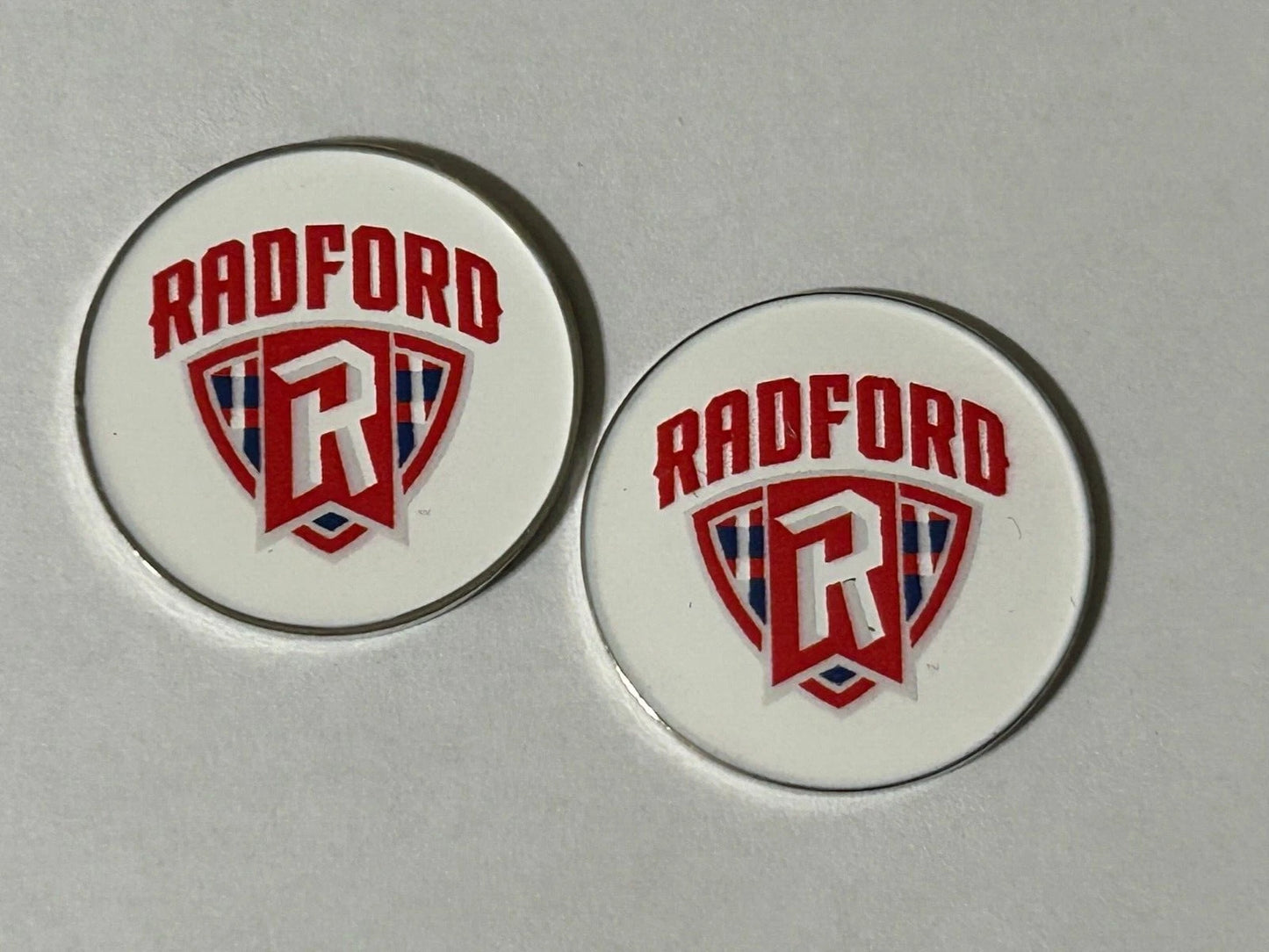 Radford Highlanders 1" Diameter Double Sided Golf Ball Marker NCAA