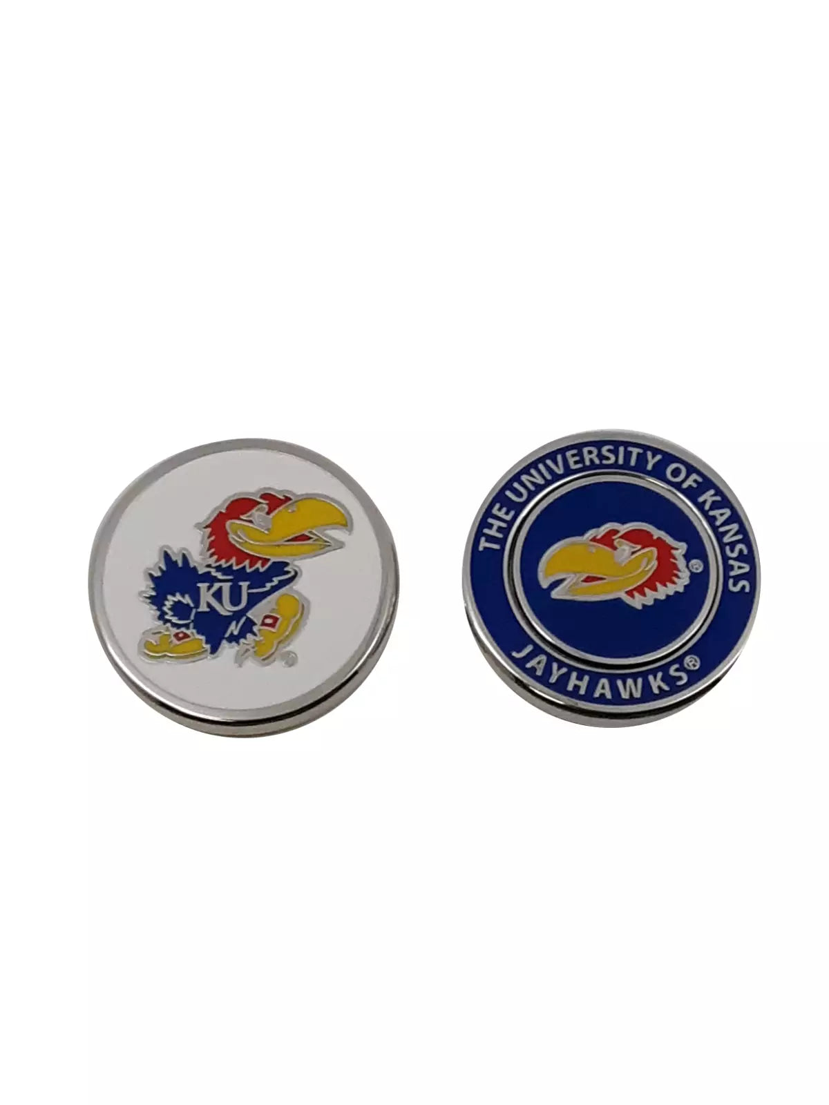 PRG Golf Kansas Jayhawks Duo Logo Magnetic Golf Ball Marker NCAA Licensed