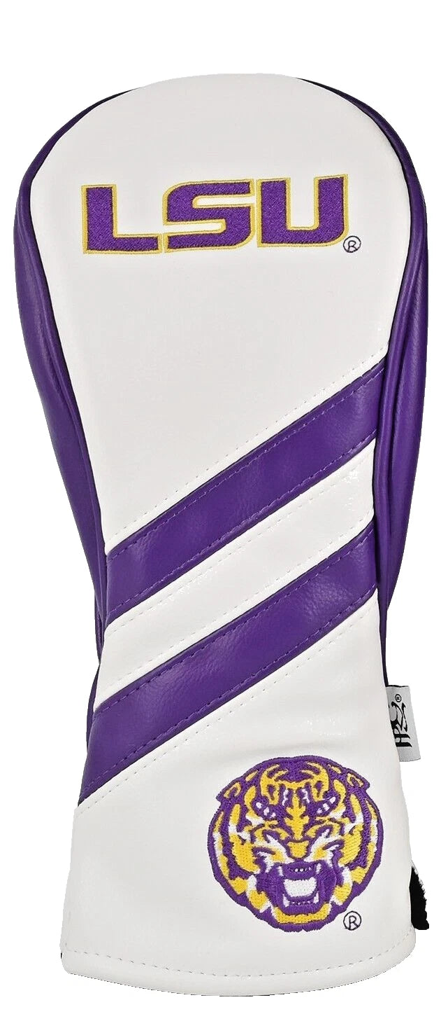 PRG Golf LSU Tigers Rescue/Hybrid Club Head Cover NCAA Licensed