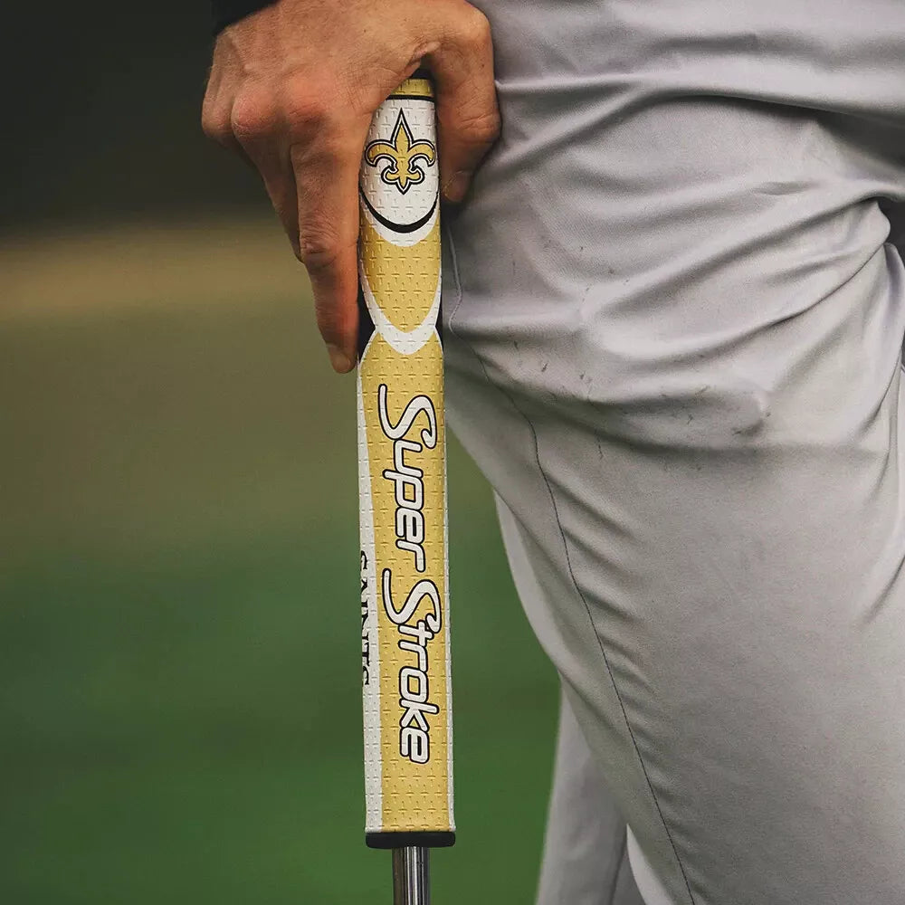 SuperStroke (Authentic) New Orleans Saints 2.0 Putter Grip w/Ball Marker NFL Licensed