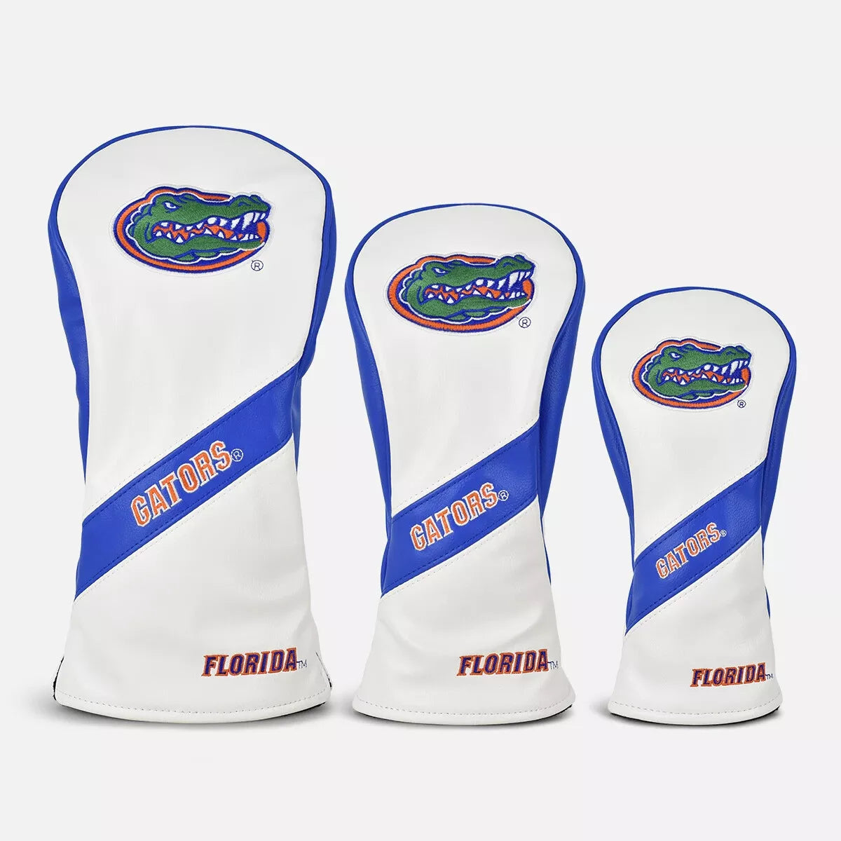 PRG Golf Florida Gators Set of 3 Head Covers Driver Fairway & Rescue NCAA Licensed