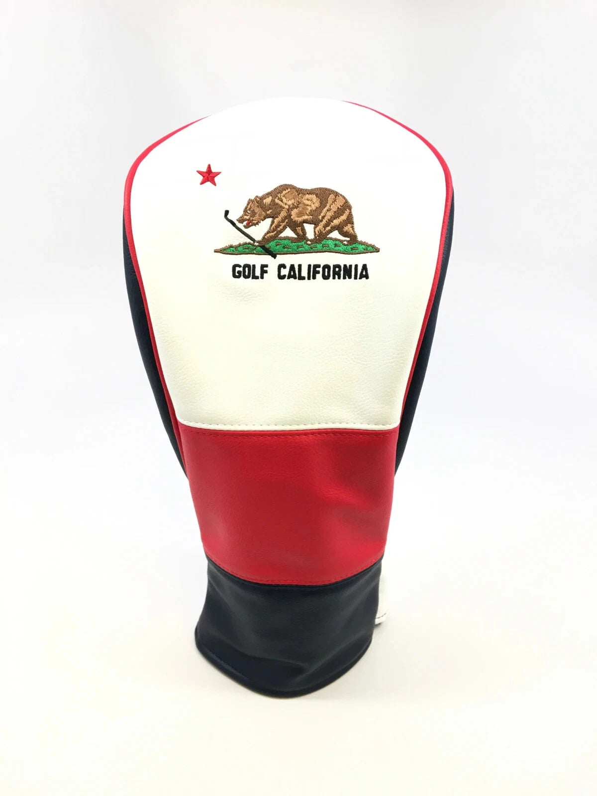 PRG Golf Limited Edition California Golden Bear Horizon Driver Head Cover Red White Blue