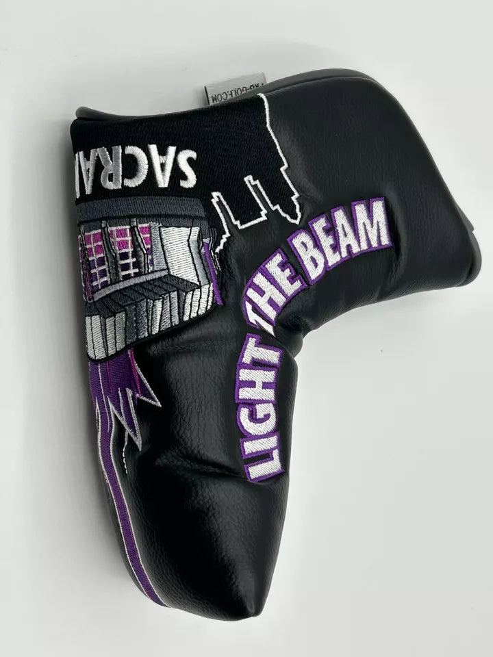 PRG Golf Sacramento Kings Limited Edition "Light The Beam" Blade Putter Cover