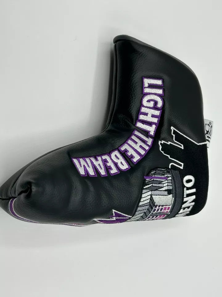 PRG Golf Sacramento Kings Limited Edition "Light The Beam" Blade Putter Cover
