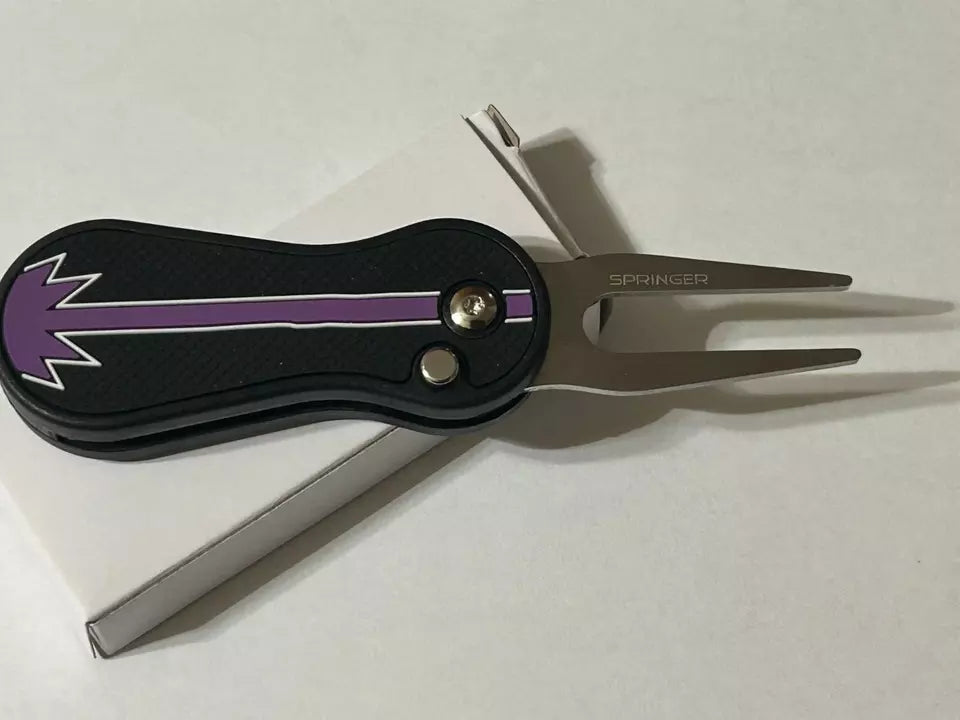 PRG Golf Sacramento Kings Limited Edition "Light The Beam" Springer Divot Tool