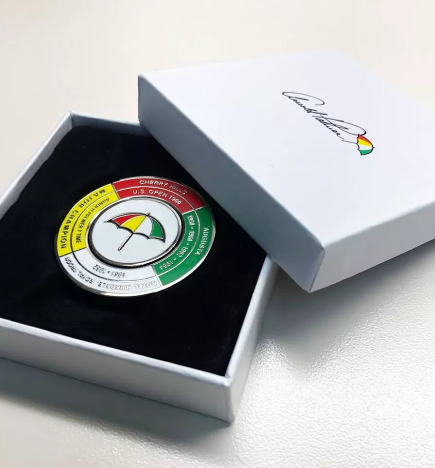 PRG Golf Arnold Palmer Umbrella Signature Series Duo Ball Marker
