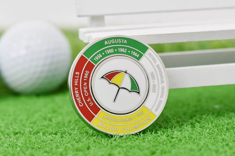 PRG Golf Arnold Palmer Umbrella Signature Series Duo Ball Marker