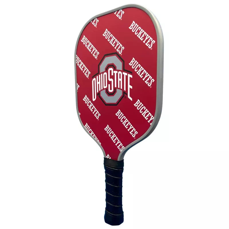 Parrot Paddles Carbon Fiber Ohio State Buckeyes Pickleball Paddle 12MM Thick (NCAA)
