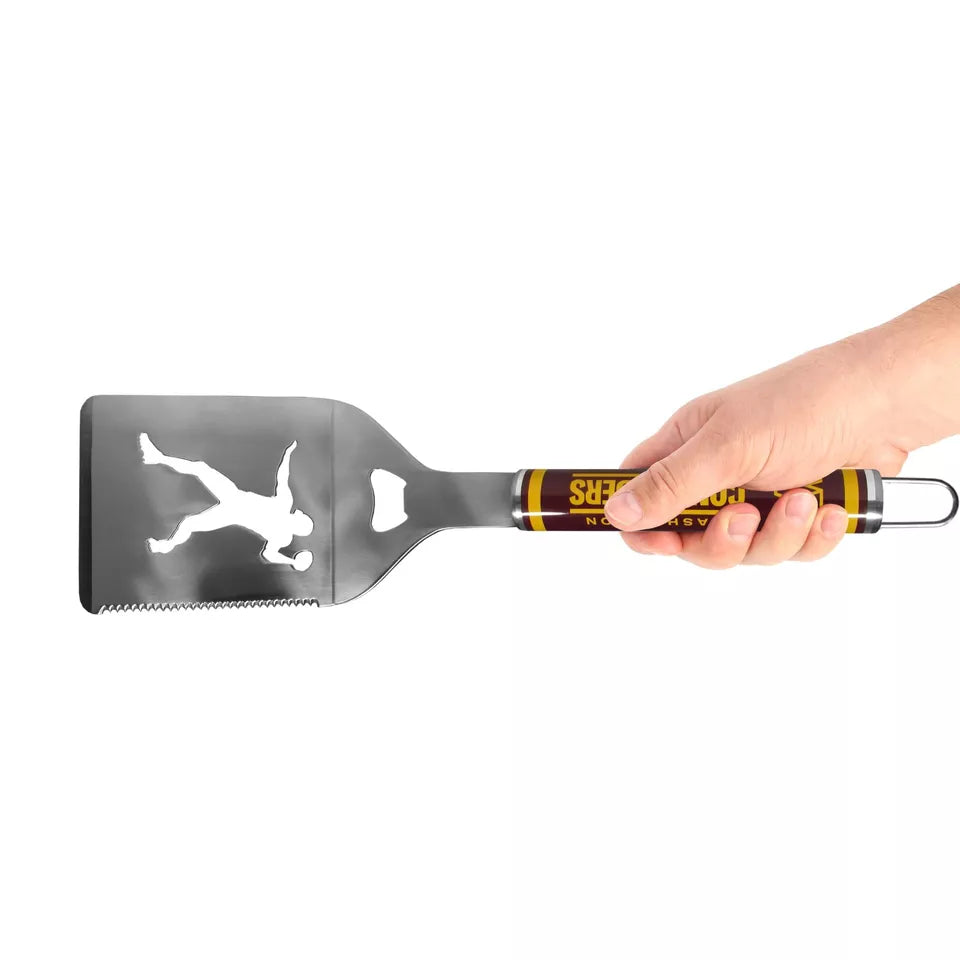 Siskiyou Gifts Washington Commanders Stainless Steel BBQ Spatula w/Bottle Opener, NFL Licensed