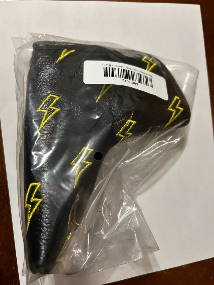 Sweet Rollz Authentic Thunderstruck 100% Full Grain Leather Blade Putter Cover
