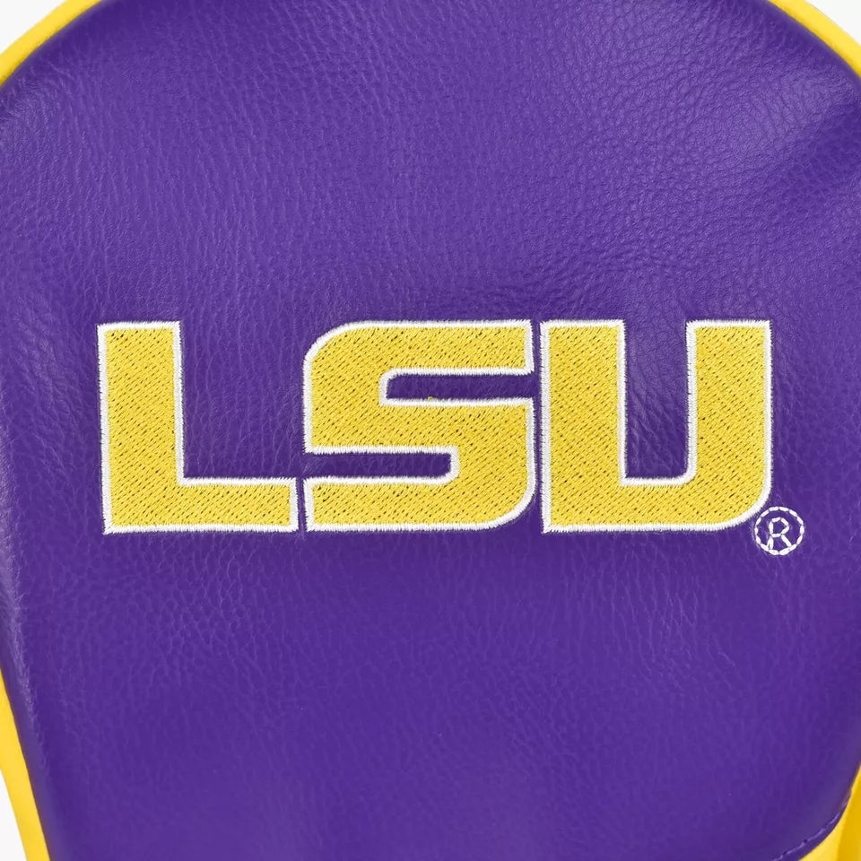 PRG Golf LSU Tigers Set of 3 Head Covers Driver Fairway & Rescue NCAA Licensed