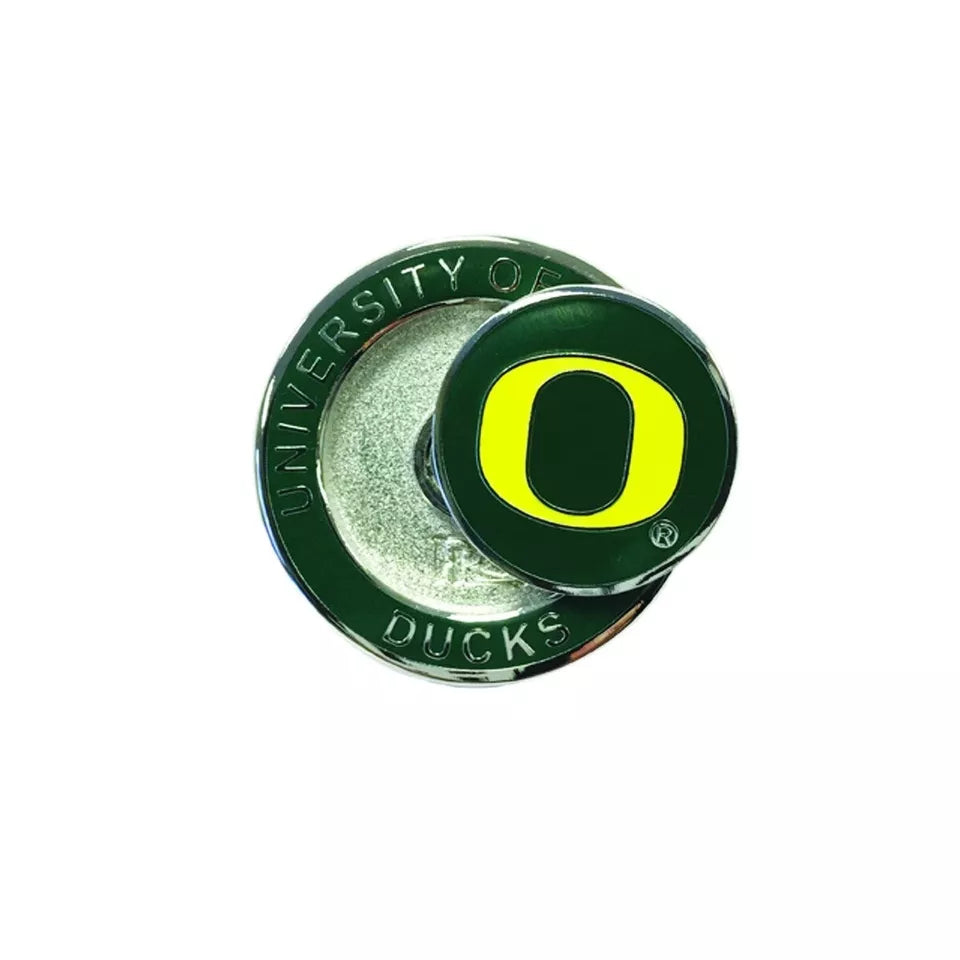 PRG Golf Oregon Ducks Duo Logo Magnetic Golf Ball Marker NCAA Licensed