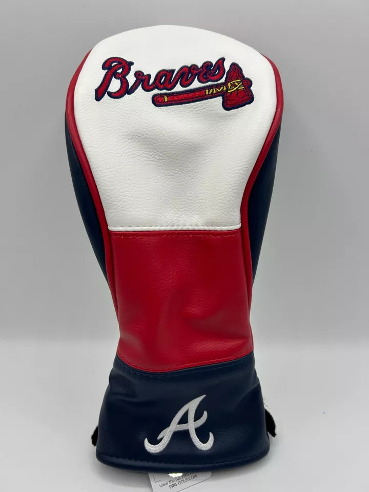 PRG Golf Atlanta Braves Fairway Head Cover MLB Licensed