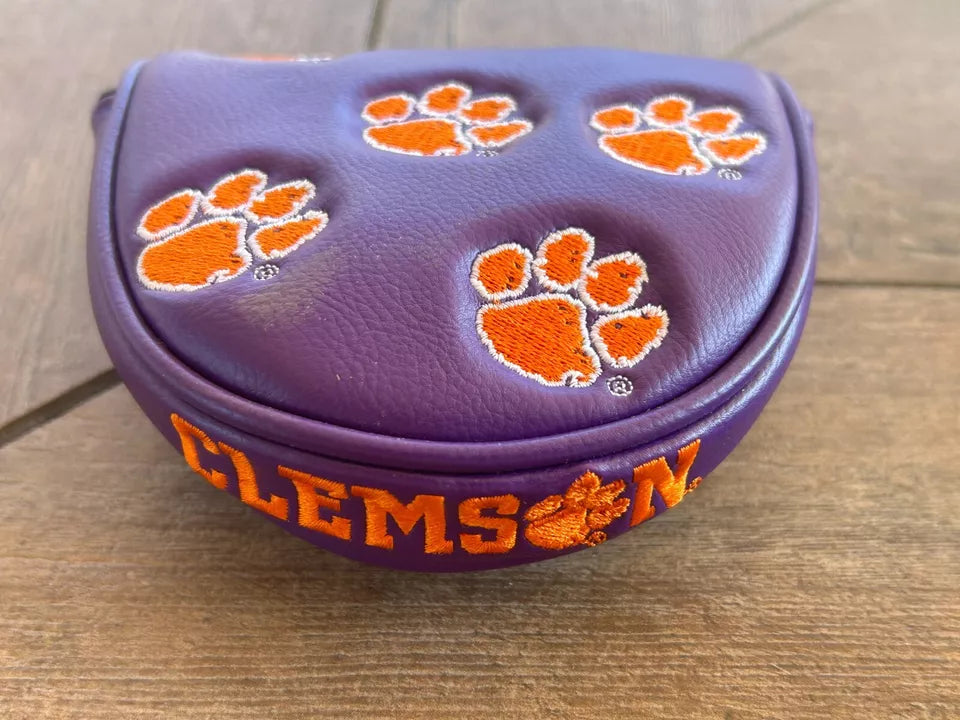 PRG Golf Clemson Tigers Mallet Putter Cover NCAA Licensed