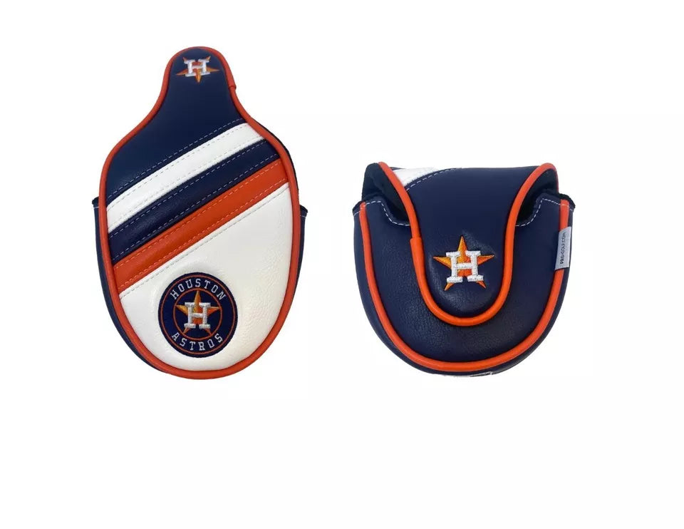 PRG Golf Houston Astros Mallet Putter Cover MLB Licensed